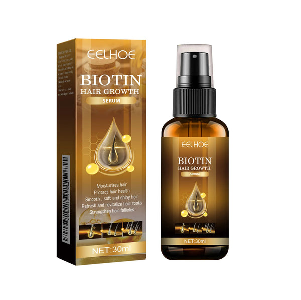 EELHOE Biotin Hair Growth Spray for Men – Strengthen Roots & Thicken Hair (30ml)