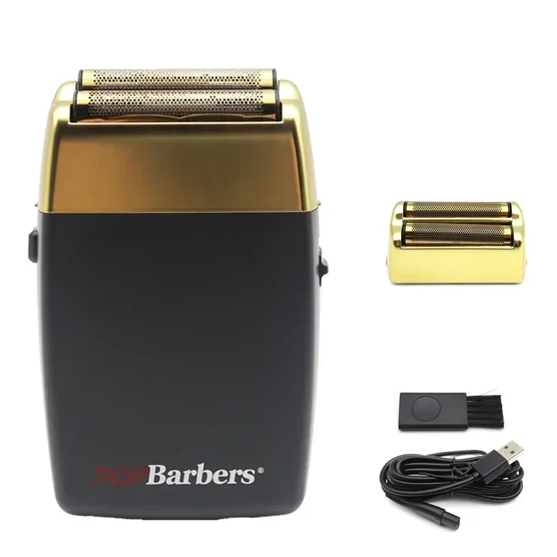 POP Barbers P620 Beard & Hair Trimmer – 11000 RPM, USB Rechargeable