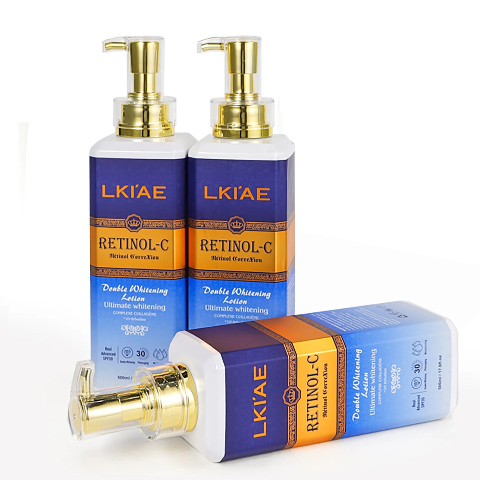 LKIAE Advanced Retinol Double Whitening Skin Care Set