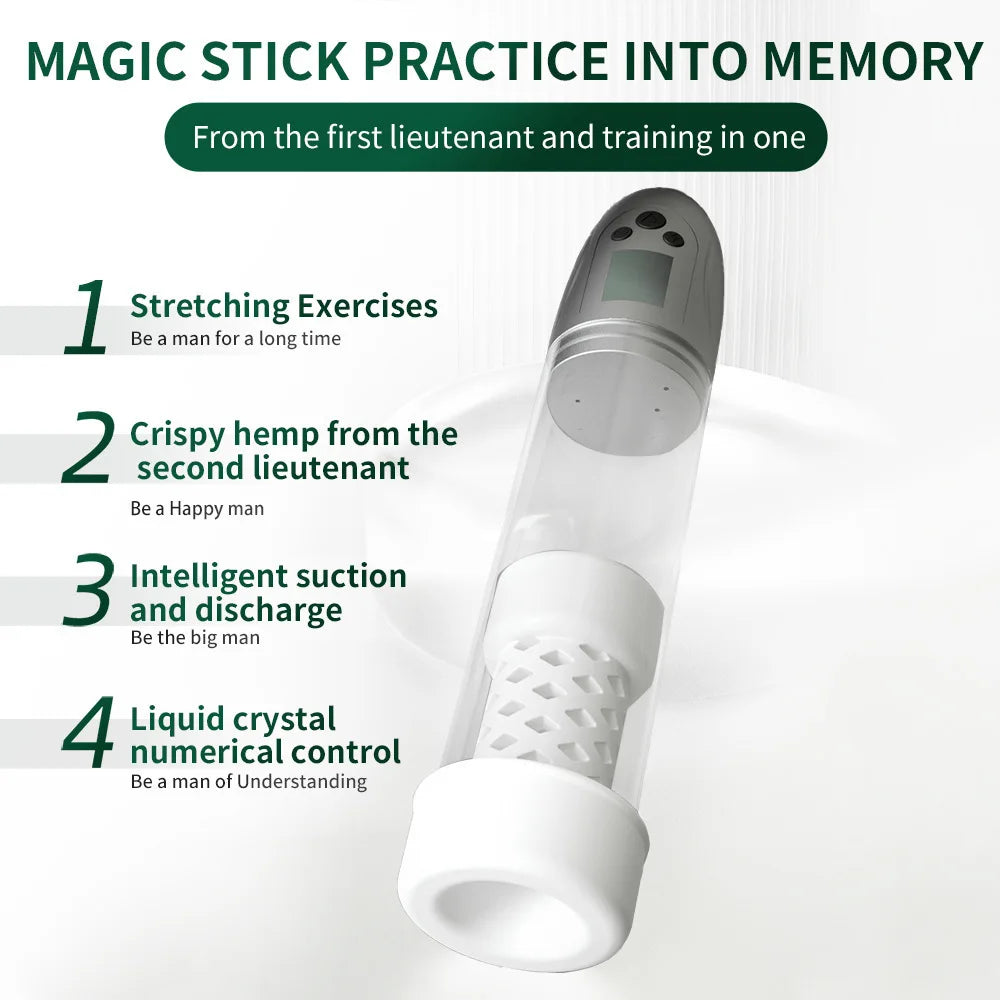 Electric Vacuum Penis Pump – Rechargeable System for Enhanced Blood Flow