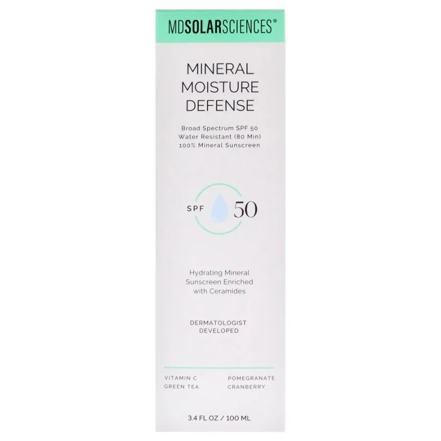 MDSolarSciences Mineral Moisture Defense SPF 50 3.4 oz