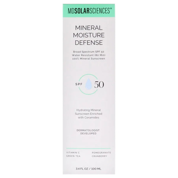 MDSolarSciences Mineral Moisture Defense SPF 50 3.4 oz