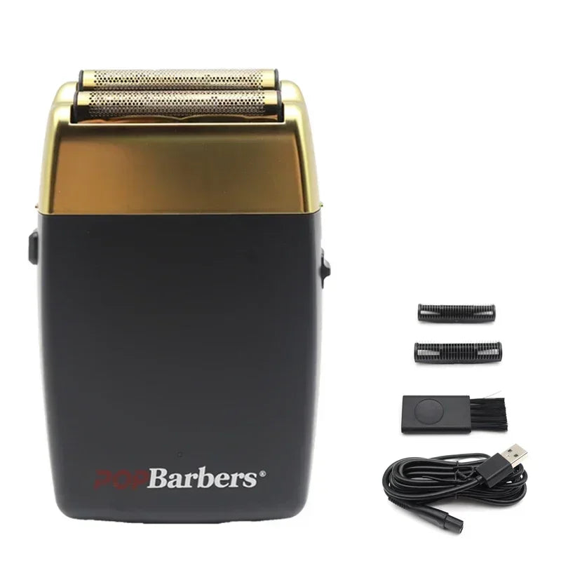 POP Barbers P620 Beard & Hair Trimmer – 11000 RPM, USB Rechargeable