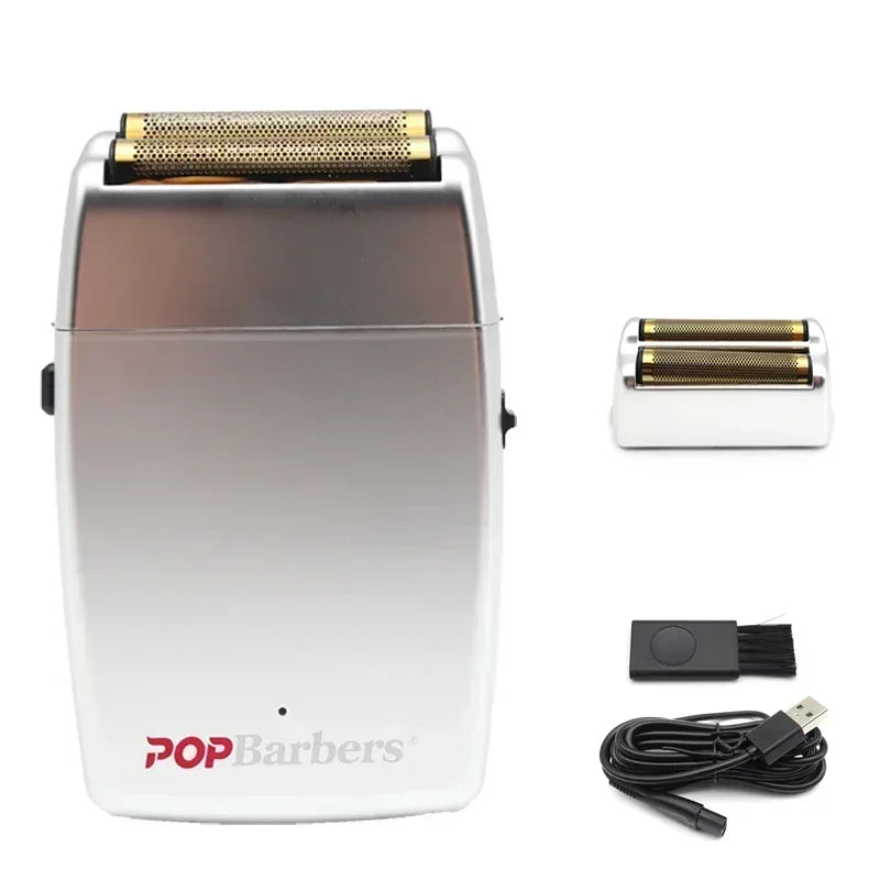 POP Barbers P620 Beard & Hair Trimmer – 11000 RPM, USB Rechargeable