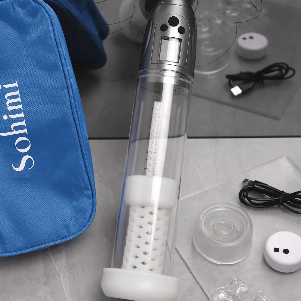 Electric Vacuum Penis Pump – Rechargeable System for Enhanced Blood Flow