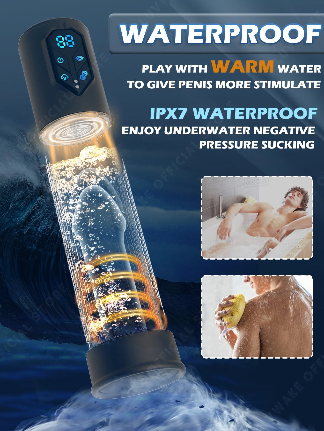 Ultimate Electric Penis Pump – Waterproof, Rechargeable Power
