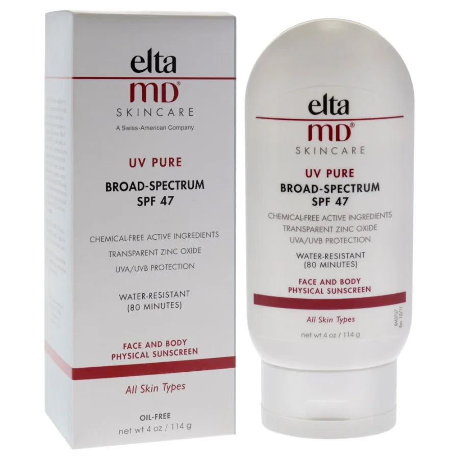 EltaMD UV Pure Physical Sunscreen SPF 47 4 oz