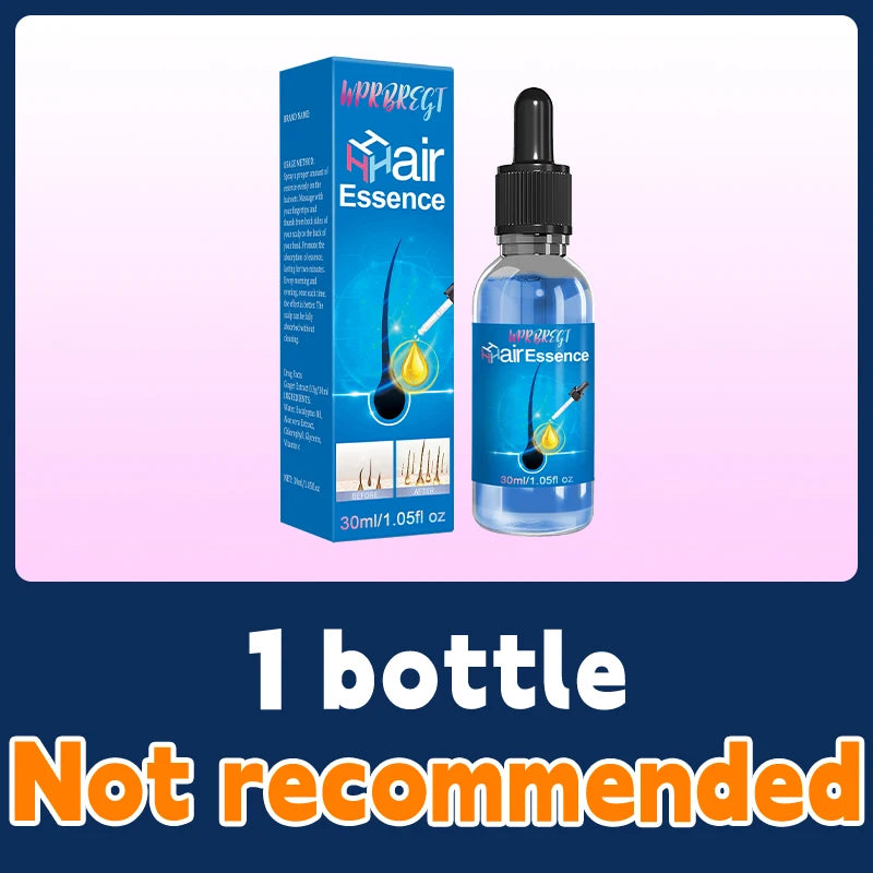 Men’s Hair Regrowth Essential Oil – Targets Bald Spots & Hair Loss, Boosts Thickness Naturally