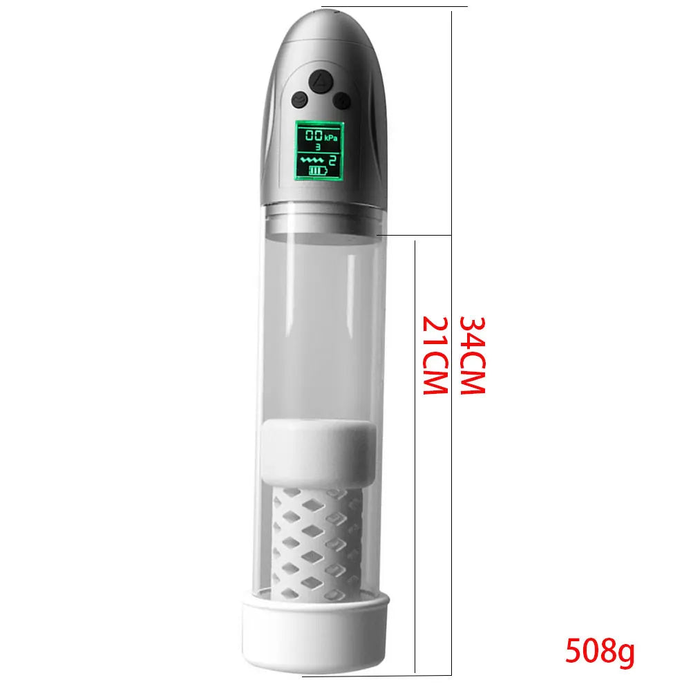 Electric Vacuum Penis Pump – Rechargeable System for Enhanced Blood Flow