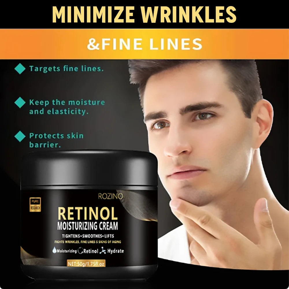 Men’s Retinol Face Moisturizer – Anti-Aging & Pore Minimizer