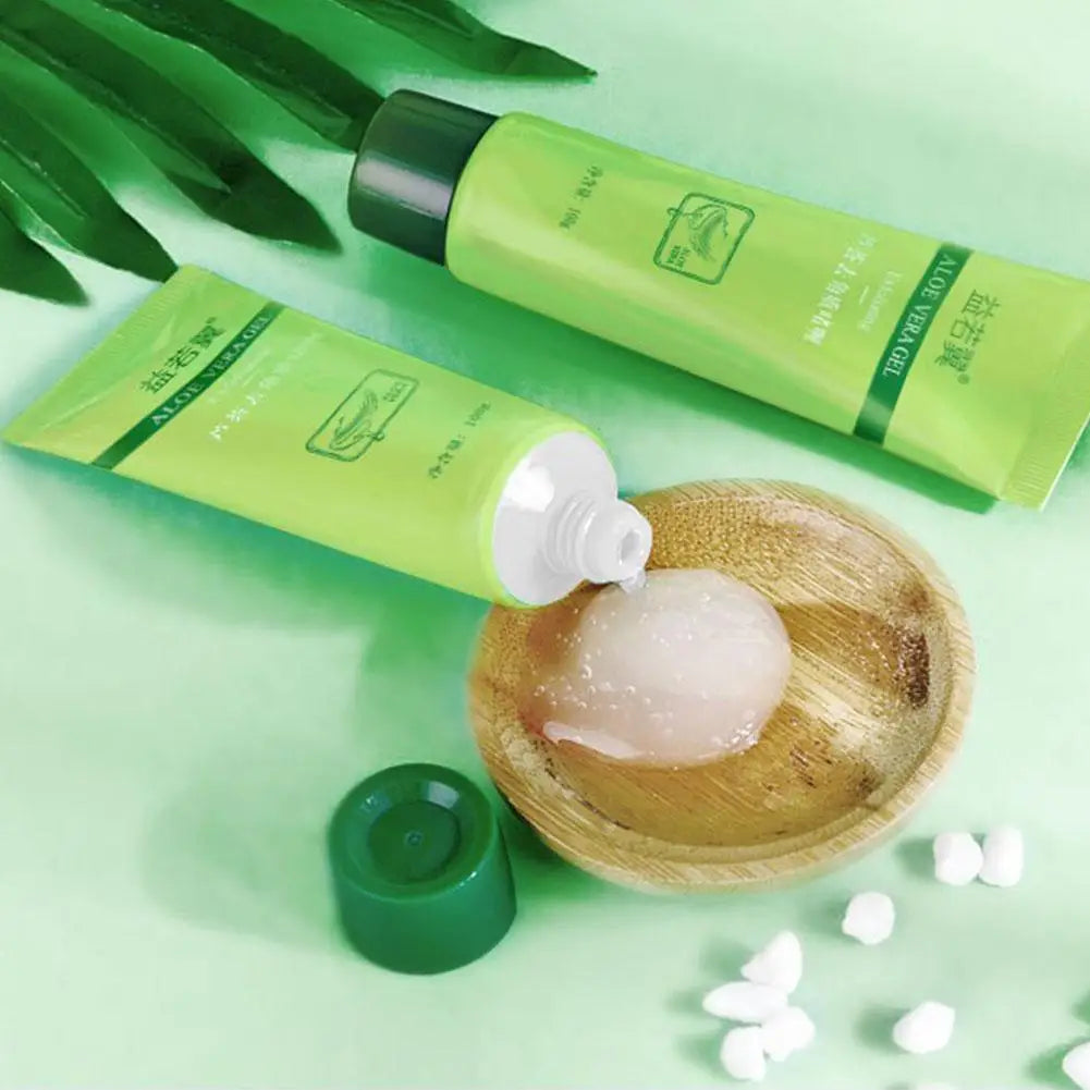 Aloe Vera Face Exfoliating Gel – Blackhead Removal & Pore Refining Cleanser (30g–100g)