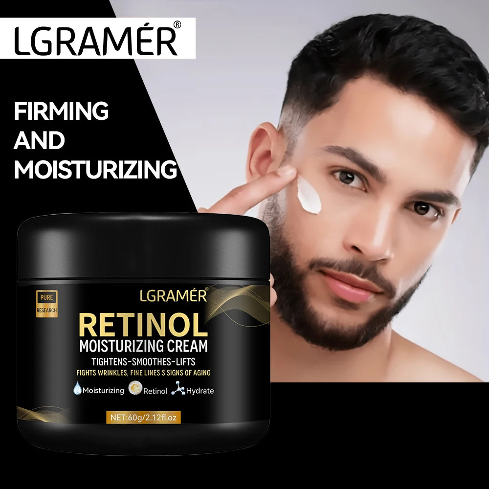 Men’s Retinol Face Moisturizer – Anti-Aging & Pore Minimizer