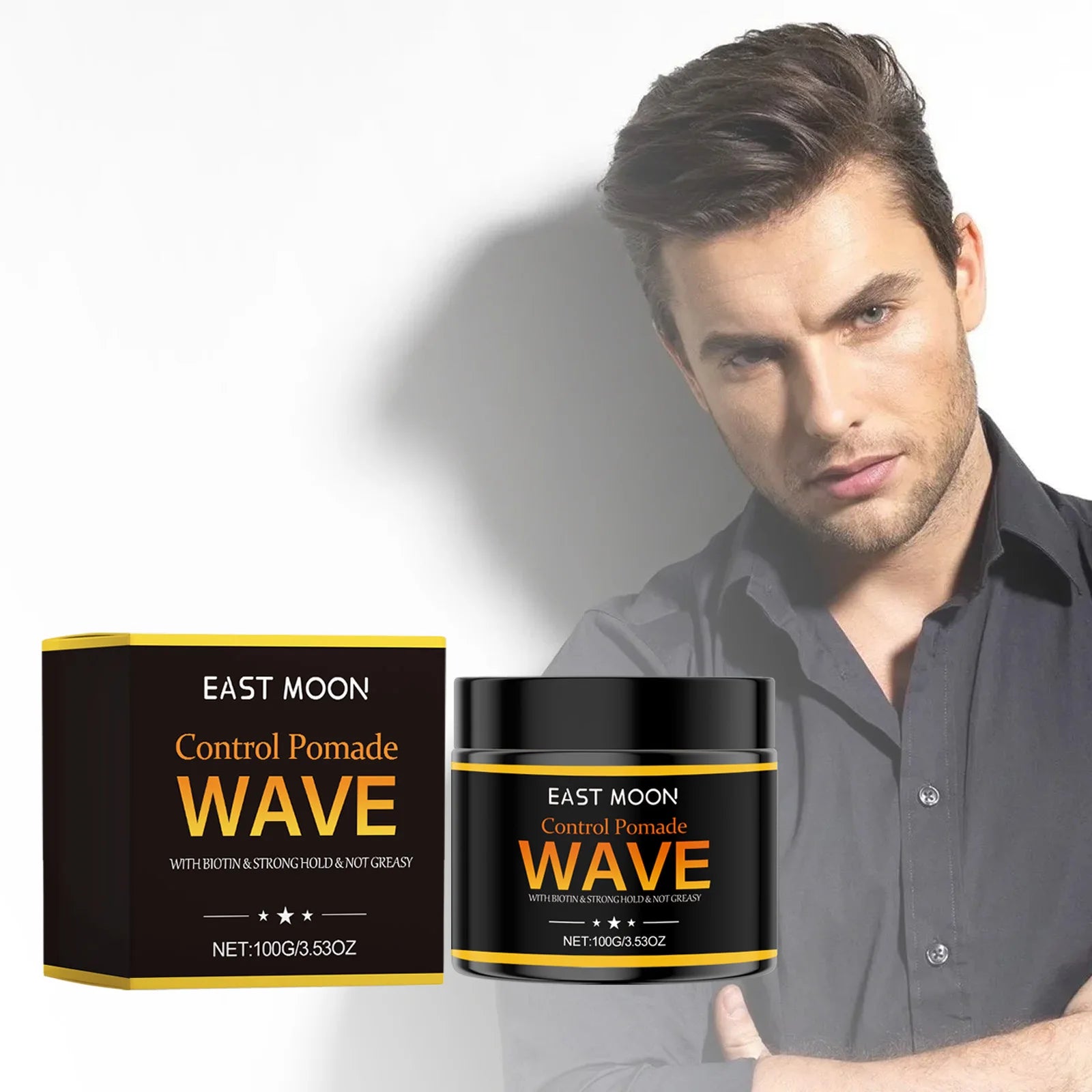 Men’s Non-Greasy Super Strong Styling Hair Wax